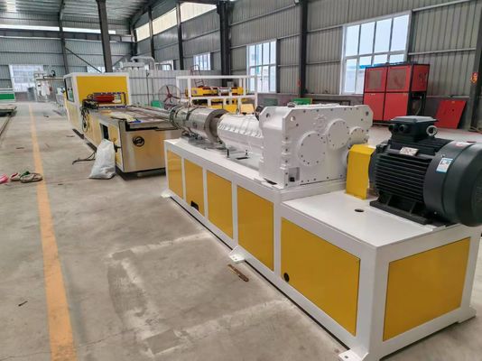 PVC Panel Extrusion Line With Sophisticated Computerized Gauges And Single Feed Configuration