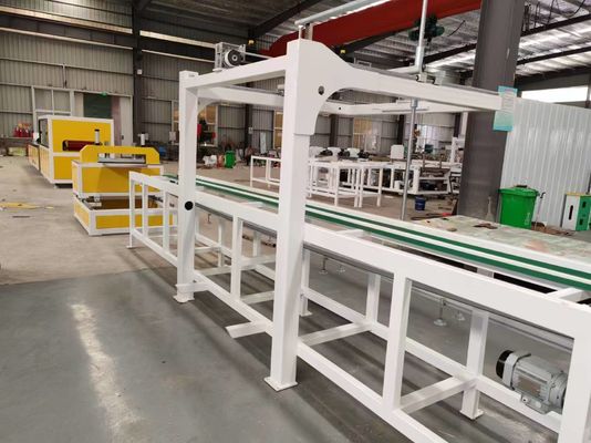 Siemens 56kw Motor Plastic Extrusion Line with 2-20mm Double Layer Plate Control