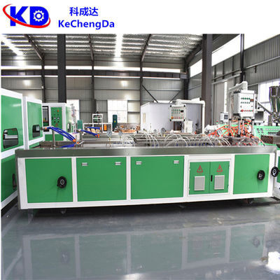 PLC Controlled High Output Plastic Extrusion Machine for PVC Profiles