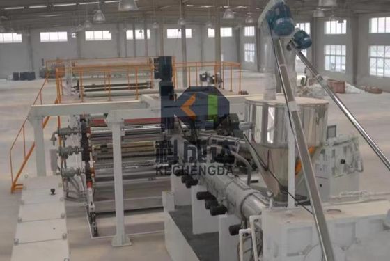 400kg - 1200kg/H PE Sheet Extruder Plastic PP Sheet Extrusion Line