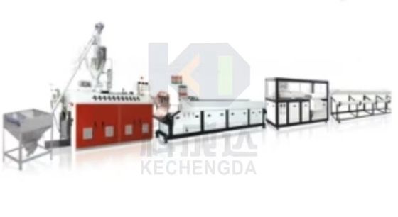 16 - 32mm Four Cavity Plastic Pipe Extrusion Line Pvc Conduit Pipe Making Machine
