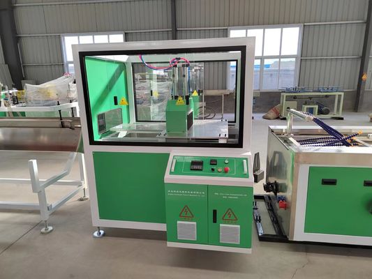 WPC Wood Plastic Sheet Extrusion Line 300kg/H Guardrail Sheet Roll Forming Machine