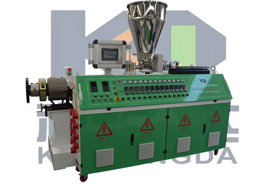 Plastic wood door cover extruder
