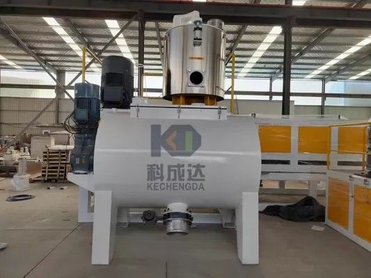 PVC Powder Mixer Machine Raw MaterialHorizontal Mixing Machine Hot And Cold Mixing