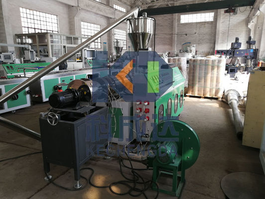Used China PVC/ SPVC Conical Twin Screw Granulation / Pelletizer Line Production Line