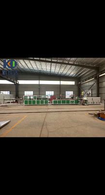 PE Wood Plastic Profile Production Line WPC Outdoor Floor Machine Wood Plastic Plate Extrusion Line