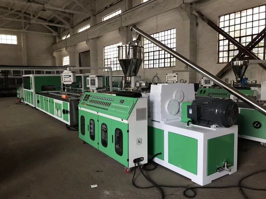 22kw 56kw Motors Hollow Profile Board Extrusion Line